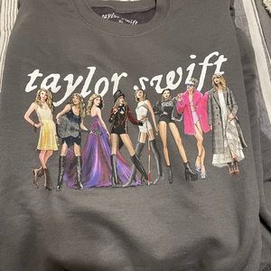Taylor Swift Eras Gray Crewneck